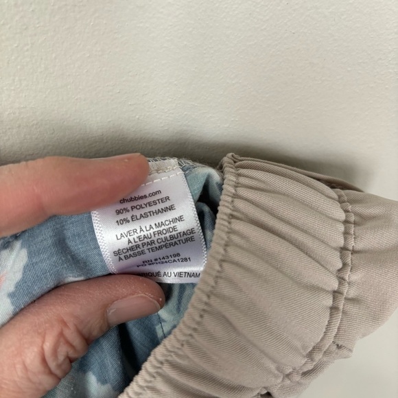 Chubbies Light Tan Pants Size XL - Picture 8 of 9